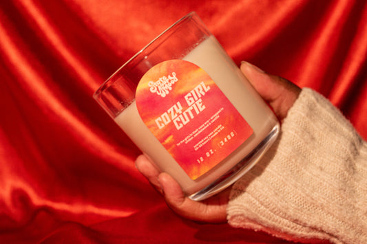 cozy girl cutie candle