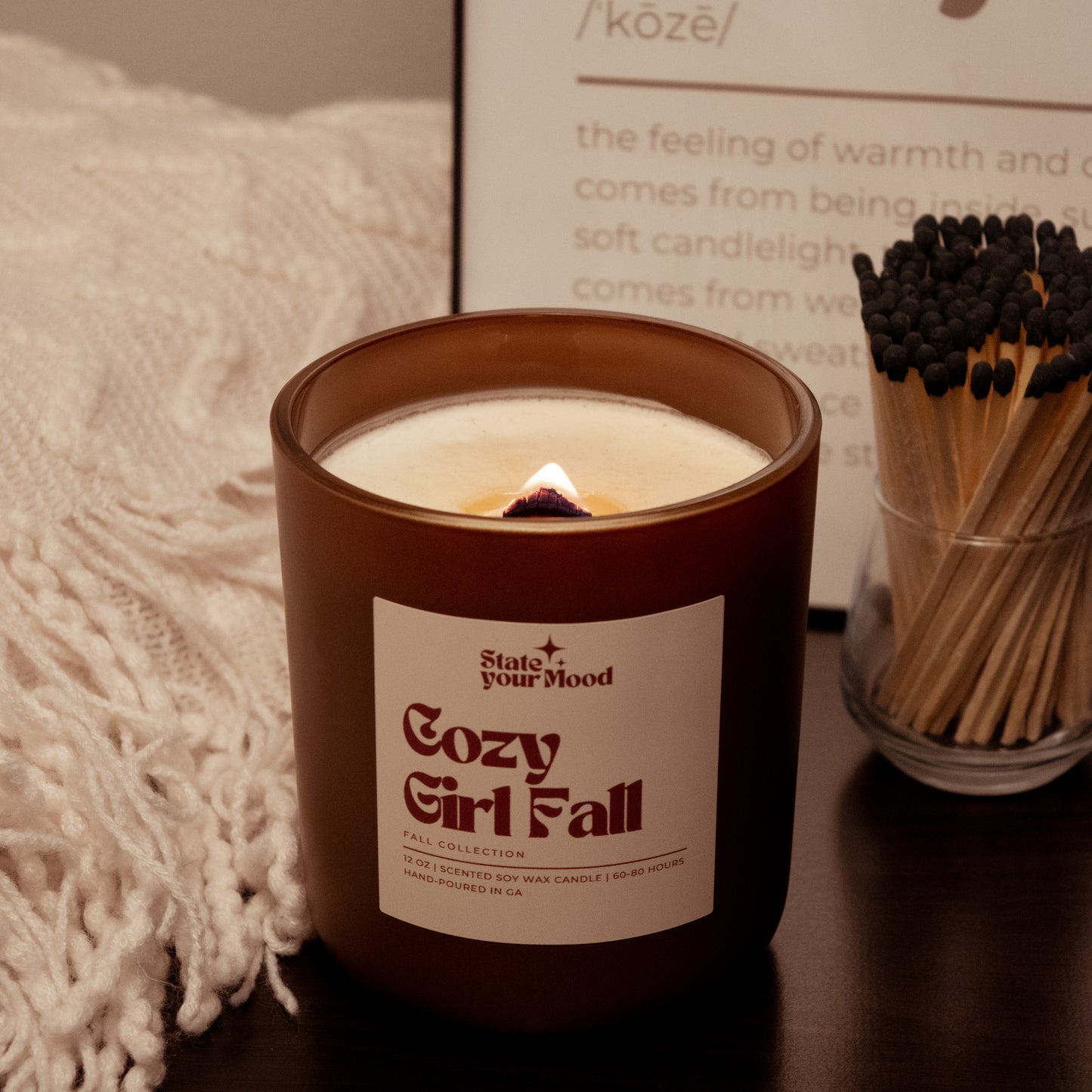 Cozy Girl Fall Candle