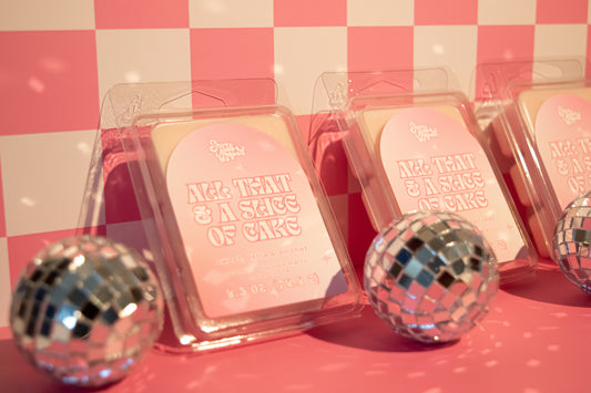 all that & a slice of cake clamshell wax melts