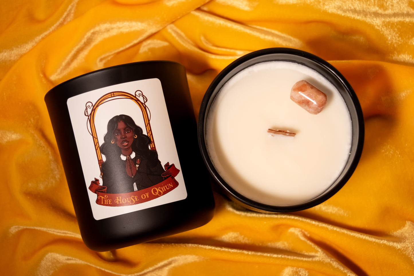 Mercy Black Crystal Candle (Limited Edition)