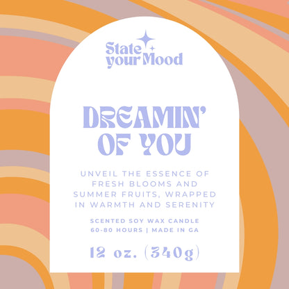 New! Dreamin’ Of You Candle