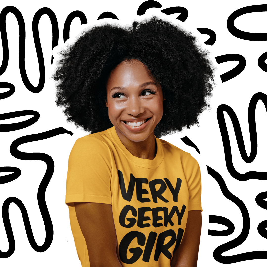 very geeky girl t-shirt
