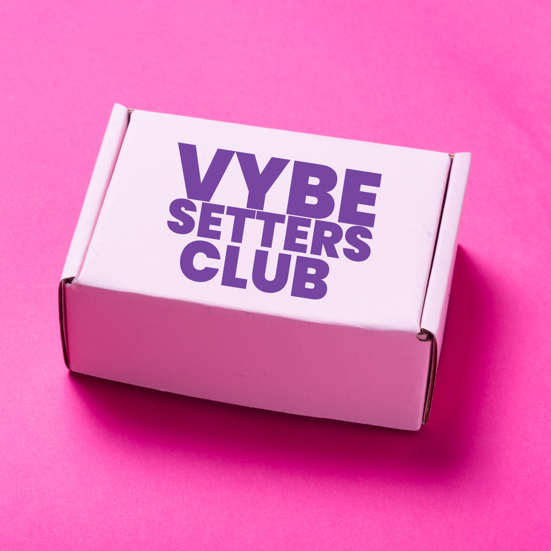 vybe setters club box – seasonal candle + self-care