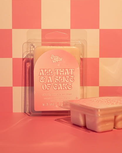 all that & a slice of cake clamshell wax melts