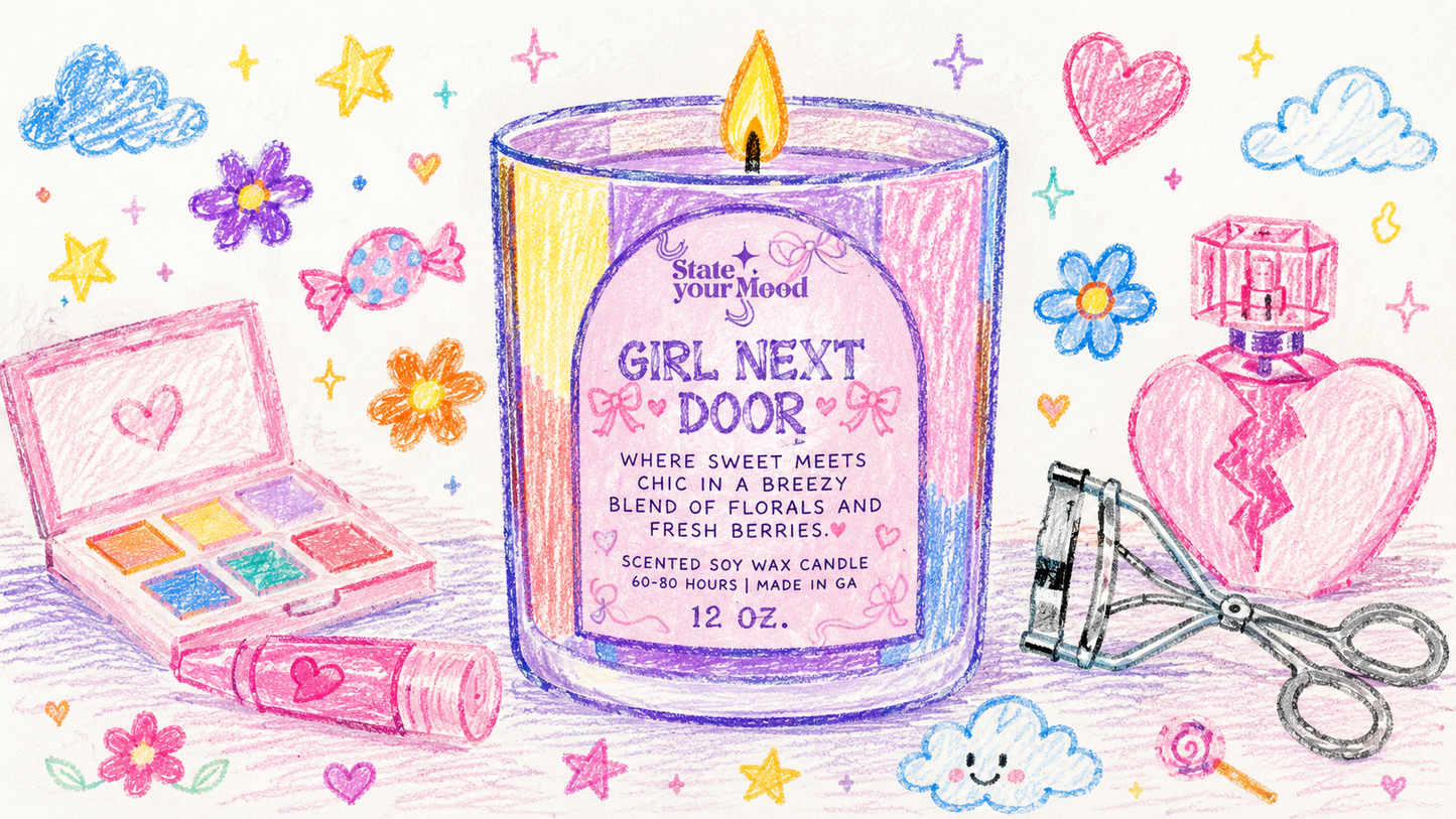 girl next door wickless candle