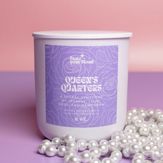 Queen's Quarters Candle (Perfect Gift for Mother's Day)