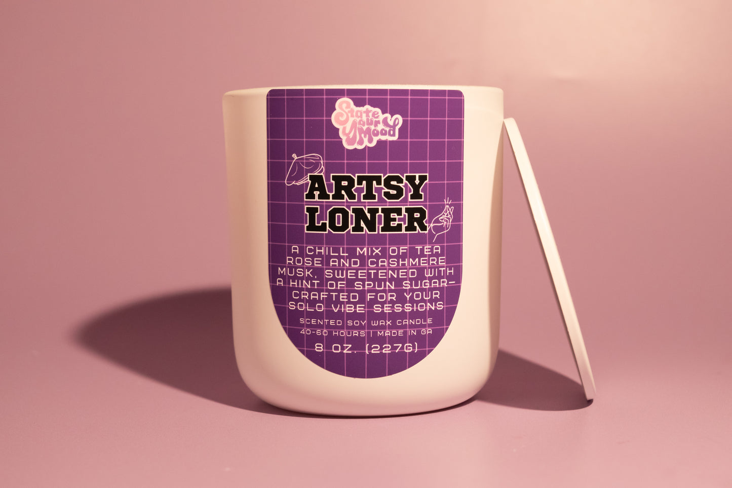 artsy loner candle