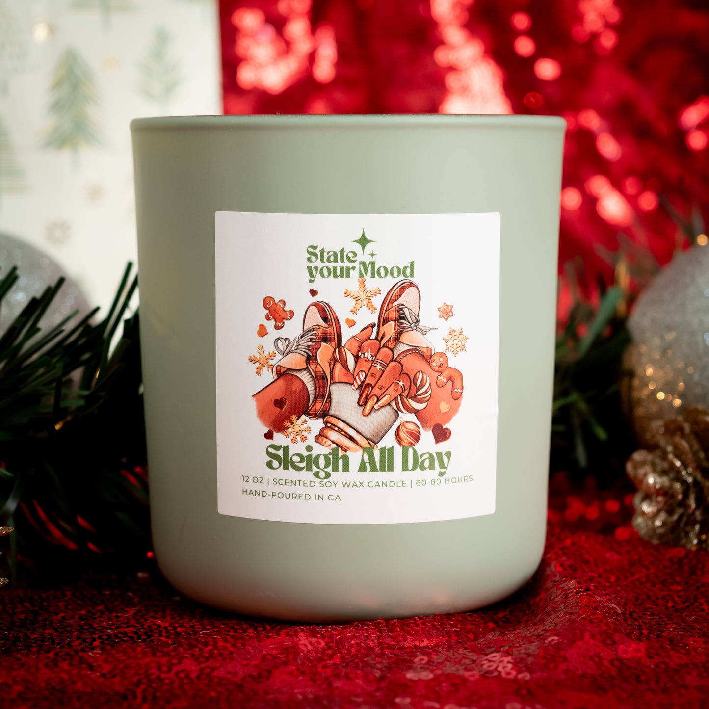 Sleigh All Day Candlei