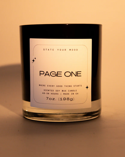 page one candle