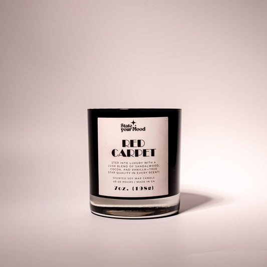 red carpet candle