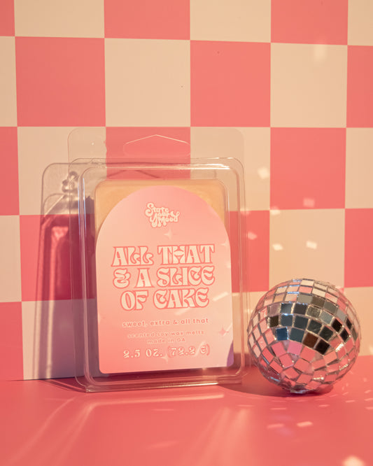 all that & a slice of cake clamshell wax melts