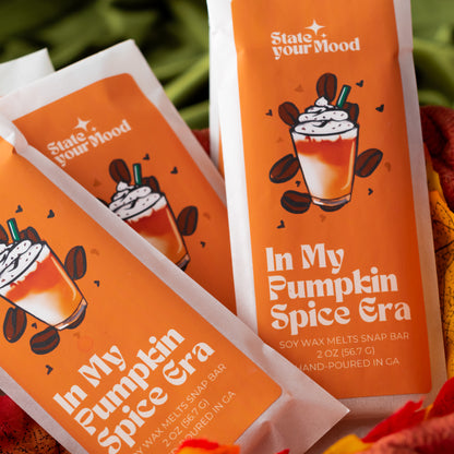 In My Pumpkin Spice Era Wax Melt Snap Bar