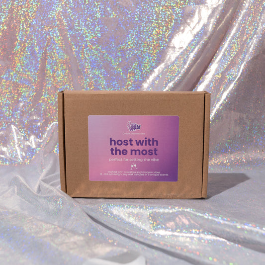 host with the most discovery candle box