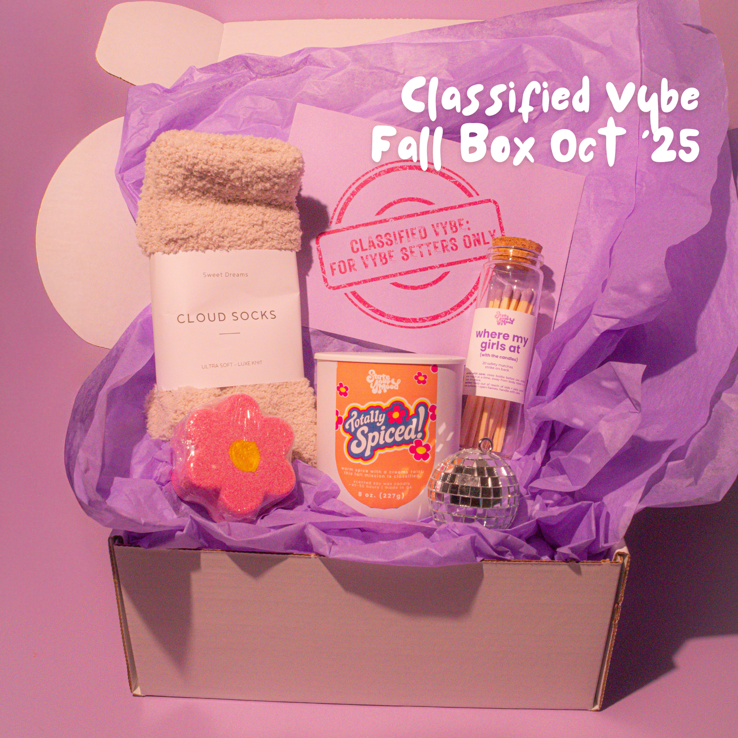 Vybe Setters Club – Quarterly Candle + Self-Care Subscription