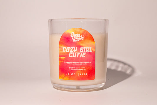 cozy girl cutie candle
