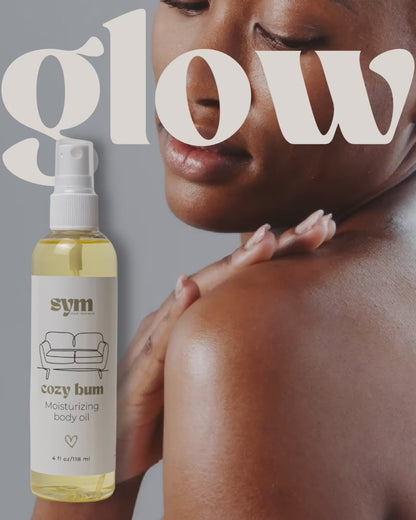 cozy bum body oil