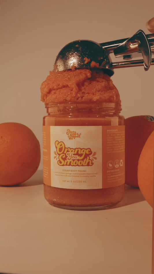 orange you smooth body scrub