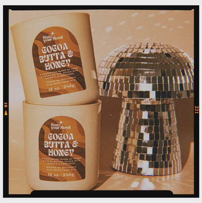 cocoa butta & honey candle