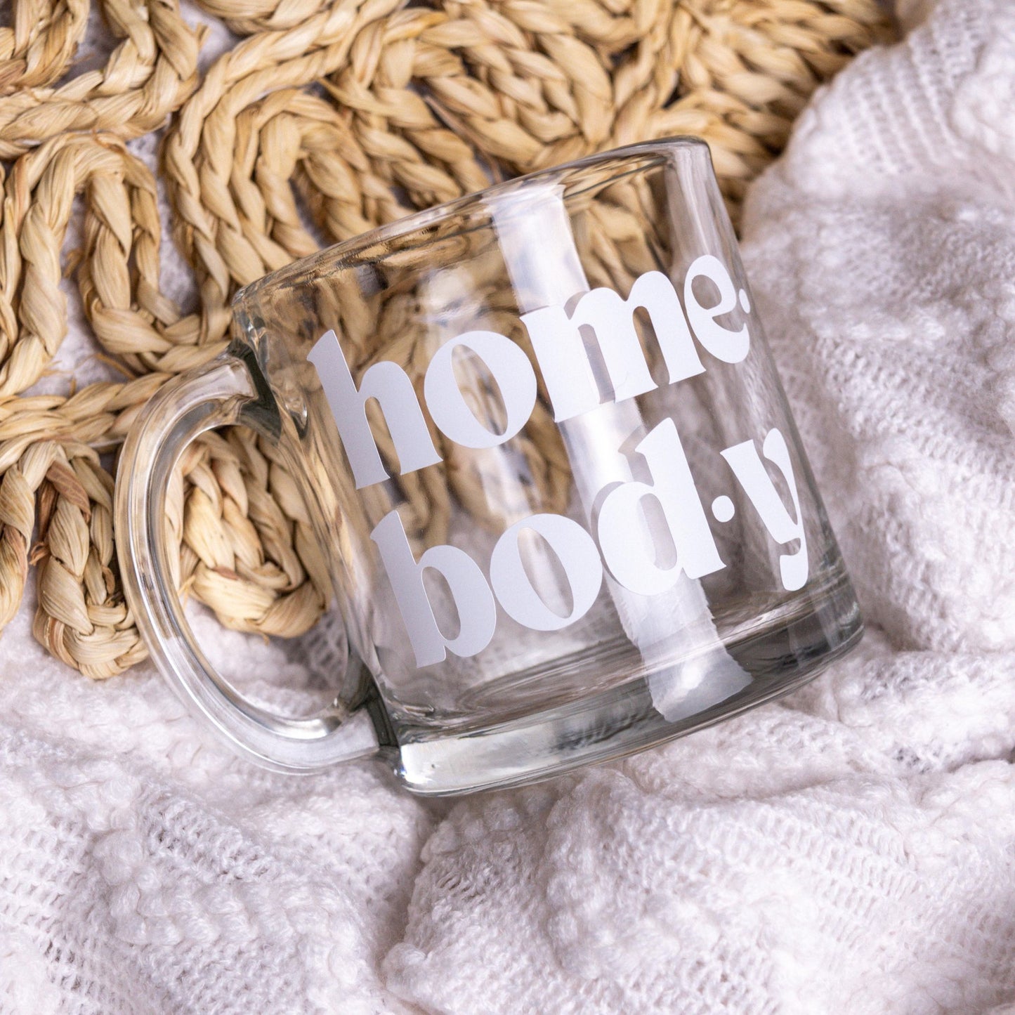 Homebody Glass Mug - Limited Edition