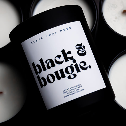 Black & Bougie. Candle