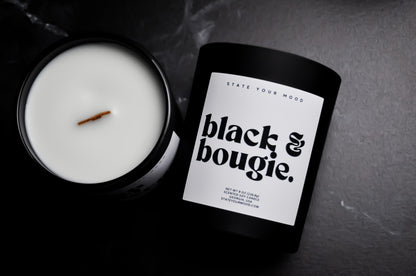 Black & Bougie. Candle